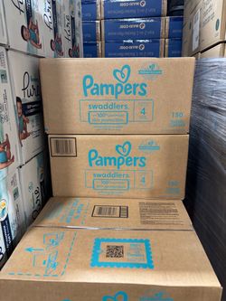 Pampers Swaddlers size 4 Diapers 150 Count