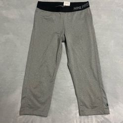 Nike Pro Gray Leggings Capris