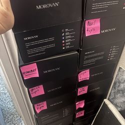 Nail stuff powders monomer Brushes, Cups Light glitter ect