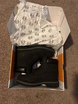 Black Timberland Boots