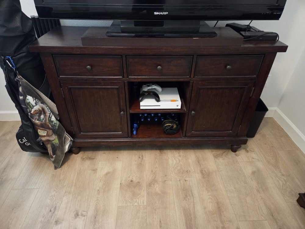 Ashley's TV Stand / Cabinet And End Table
