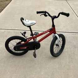 Red RoyalBaby Freestyle Kids Bike 16 Inch