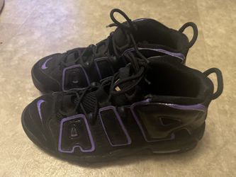 Nike Air Size 6.5 More Uptempo ‘96 Black Action Grape