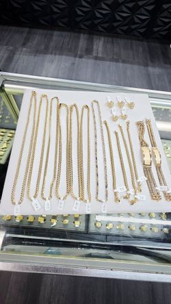 10k Rings And 14k Chains And 14k Bracelets