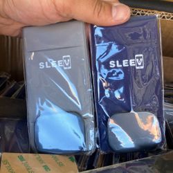 Sleev Sticky Pad Phone Case With Pop Socket 