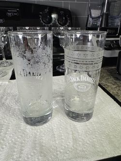 Vintage Christmas glasses