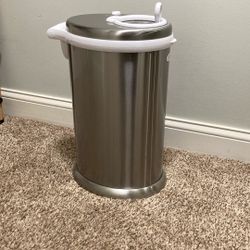 Ubbi Chrome Diaper Pale