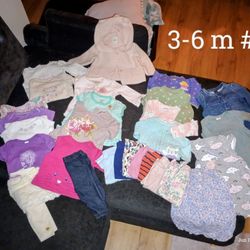 Baby Girl 3-6 month Clothes Bundle #4