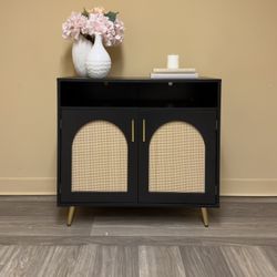 Brand New - Rattan Storage Cabinet 