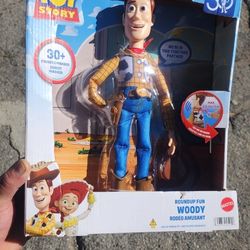 This Disney Pixar Toy Story Roundup Fun Woody action figure 