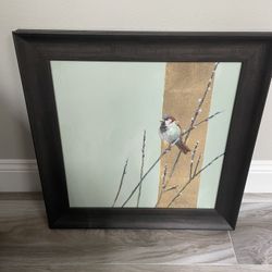 Wood Framed Picture 