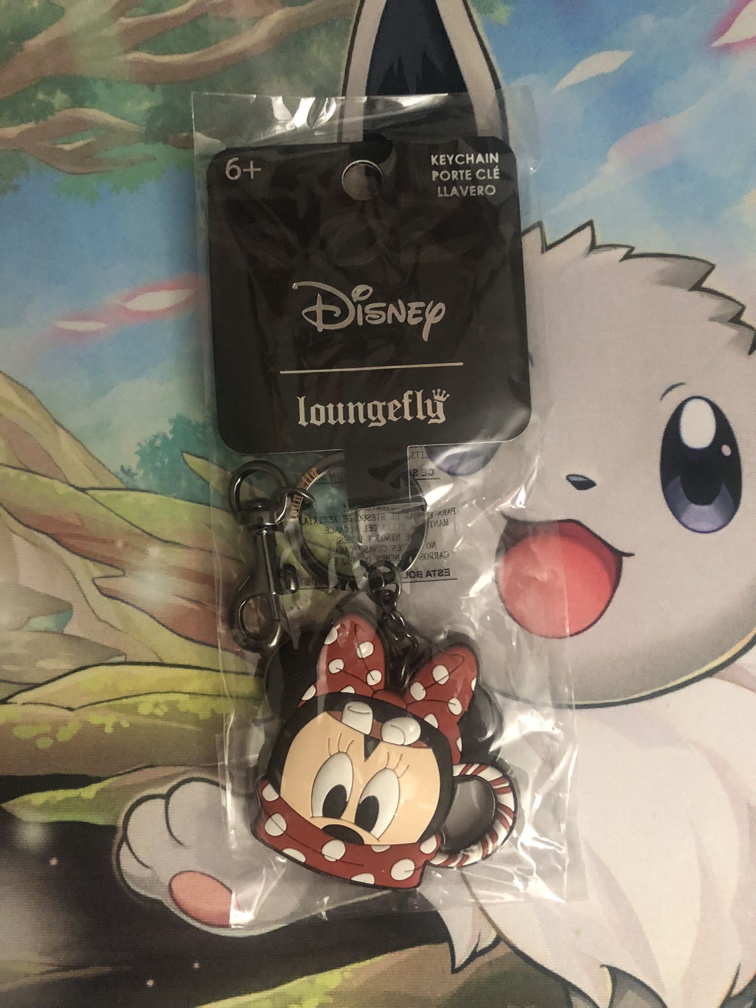 Loungefly Disney Minnie Mouse Hot Cocoa Keychain
