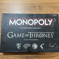 Monopoly game of thrones
