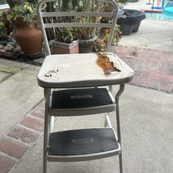 Cosco Vintage Step Stool Chair 