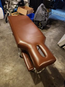 Massage table
