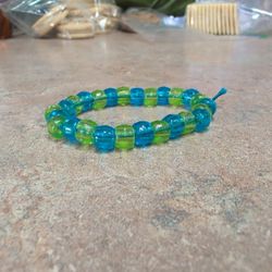 Green And Blue Braclet