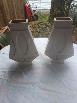 White vase
