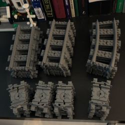 Lego train track lot of 41 