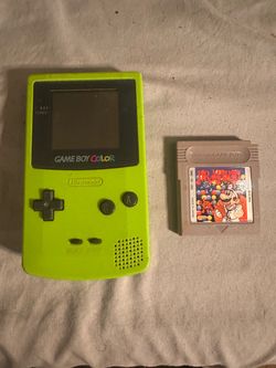 Nintendo Game Boy Color with Dr. Mario Cartridge