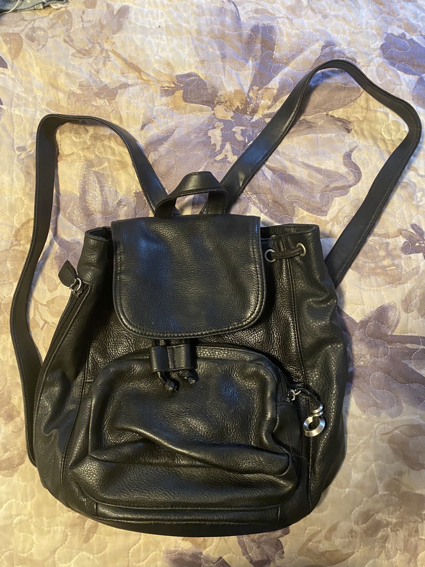 Leather-Like Backpack