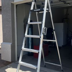 8 Foot Step Ladder - Used - COSCO 
