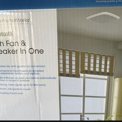 Bathroom Fan And Speaker In One 