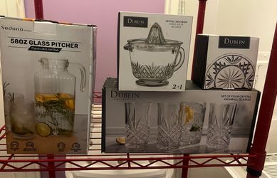 Crystal glassware Set.