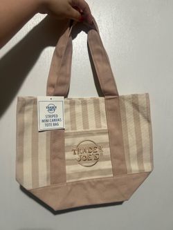 TJ mini striped tote