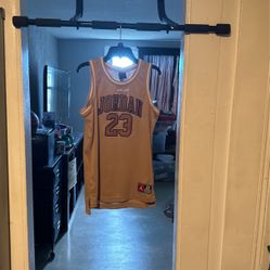 Large Tan Michael Jordan Jersey