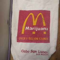 Marijuana Over 1 Billion Stoned Cabo San Lucas B.C.S. Mexico Drawstring Bag