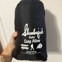 camping And Travel pillow
