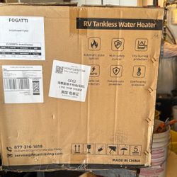 FOGATTI RV water heater 