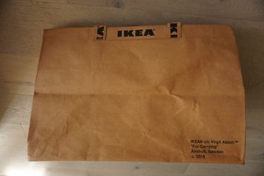 IKEA - Virgil Abloh - OFF-WHITE - Markerad - Sculpture Bag