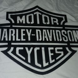 HARLEY DAVIDSON outlined metal logo small  sign Like New (11.5"W x 8.5"H Small Sign)
 $20
Pick up in Mckinney