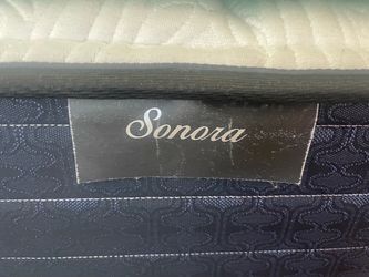 Used queen mattress, and boxspring