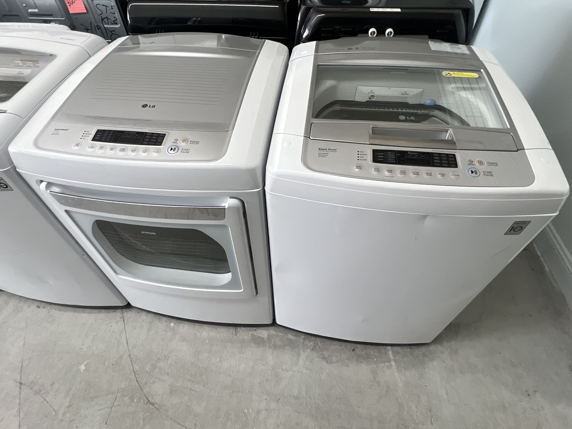 Washer And Dryer Set 5.1 Cu Ft