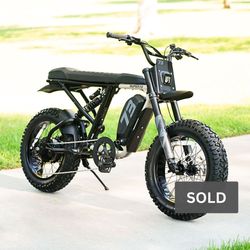 Super73 R Adventure ⚡️ LOW MILES ⚡️ e-bike