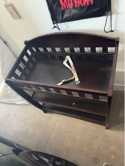 Baby changing station