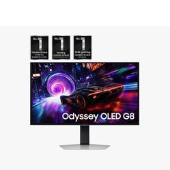 32" Odyssey OLED G8 G81SF 4K 240Hz Gaming Monitor