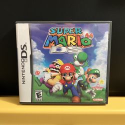 Super Mario 64 DS for Nintendo 3DS video game console system or New XL 2DS Lite Genuine Oem