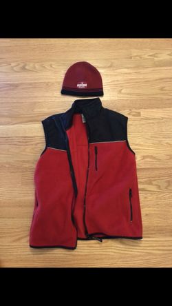 Vest Fleece Size 10 Big Boy  And Champion  
