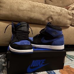 Air Jordan 1 Retro High OG — Size _8(Men’s) (Blue / White)