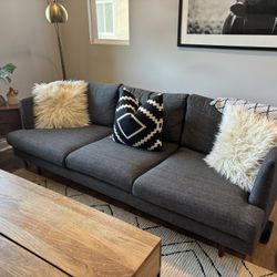 84” Modern Sofa in Venga Gray