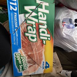 Handi wrap,112 gallons zipper Ziplock or 4 Packs