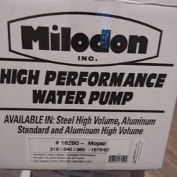 High Performance Water Pump For 318, 340 & 360  