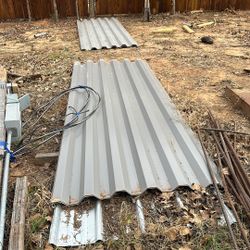 20 Metal Sheets 10ftx36 Inch Asking $600 OBO 