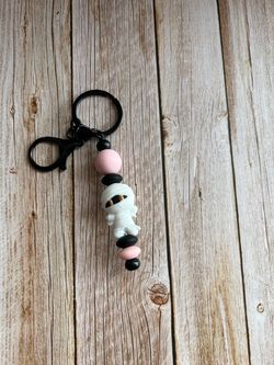 Halloween Mummy Keychain