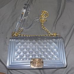 Cute Clear Side purse 