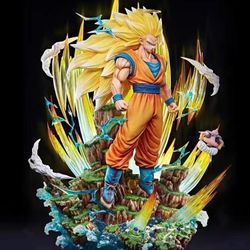 Dragon Ball Super Saiyan 3 Goku vs. Majin Buu