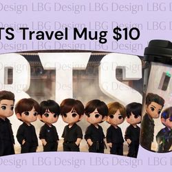 BTS travel mug